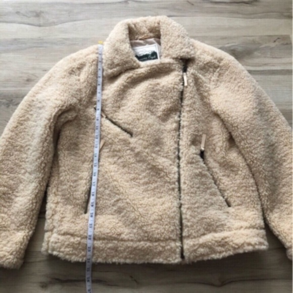 American Eagle Sherpa Jacket Coat - Picture 4 of 9